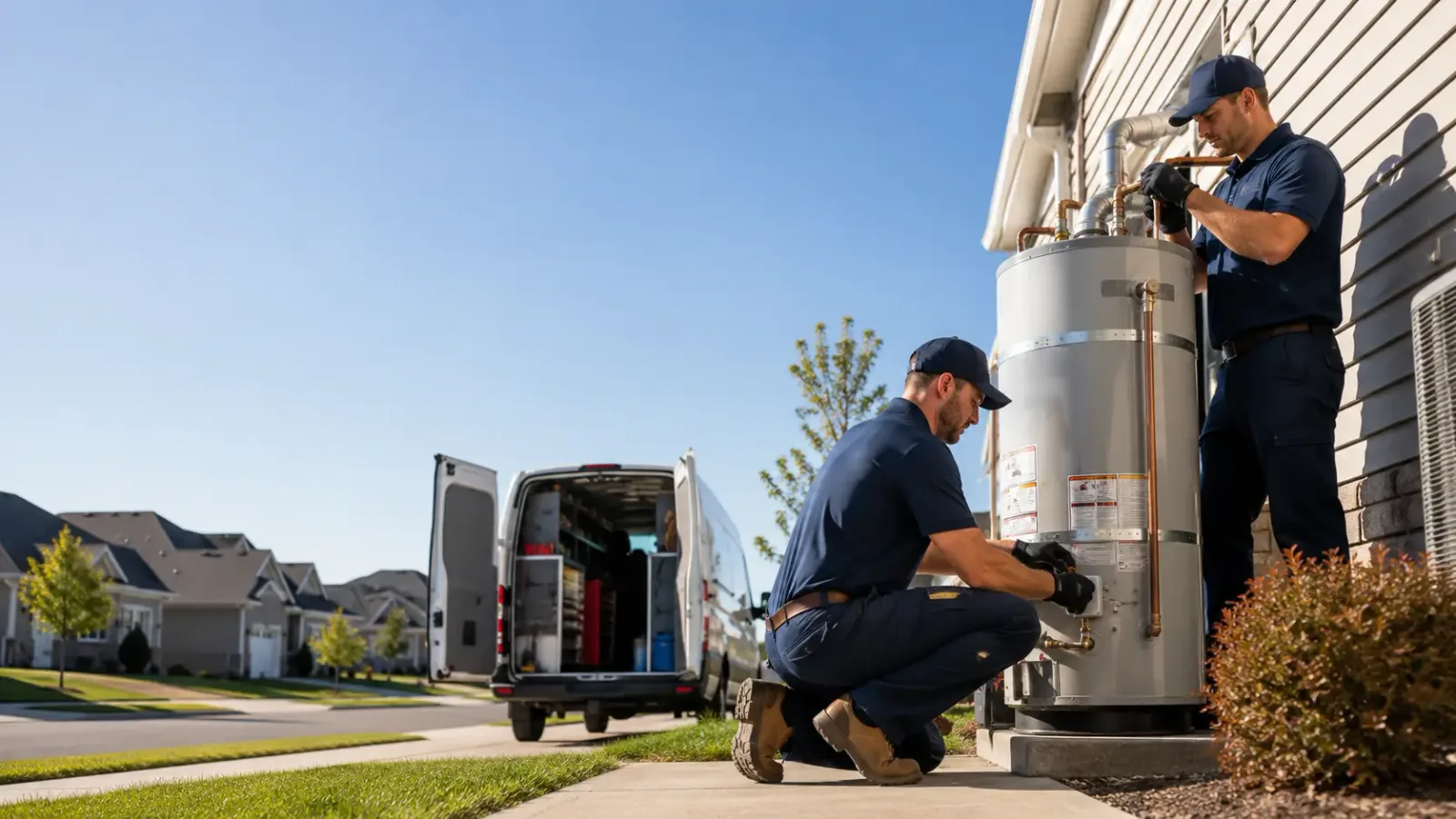 Water Heater Installation in Omaha, AR